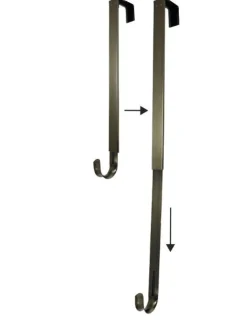 Adjustable Wreath Hanger - Brass