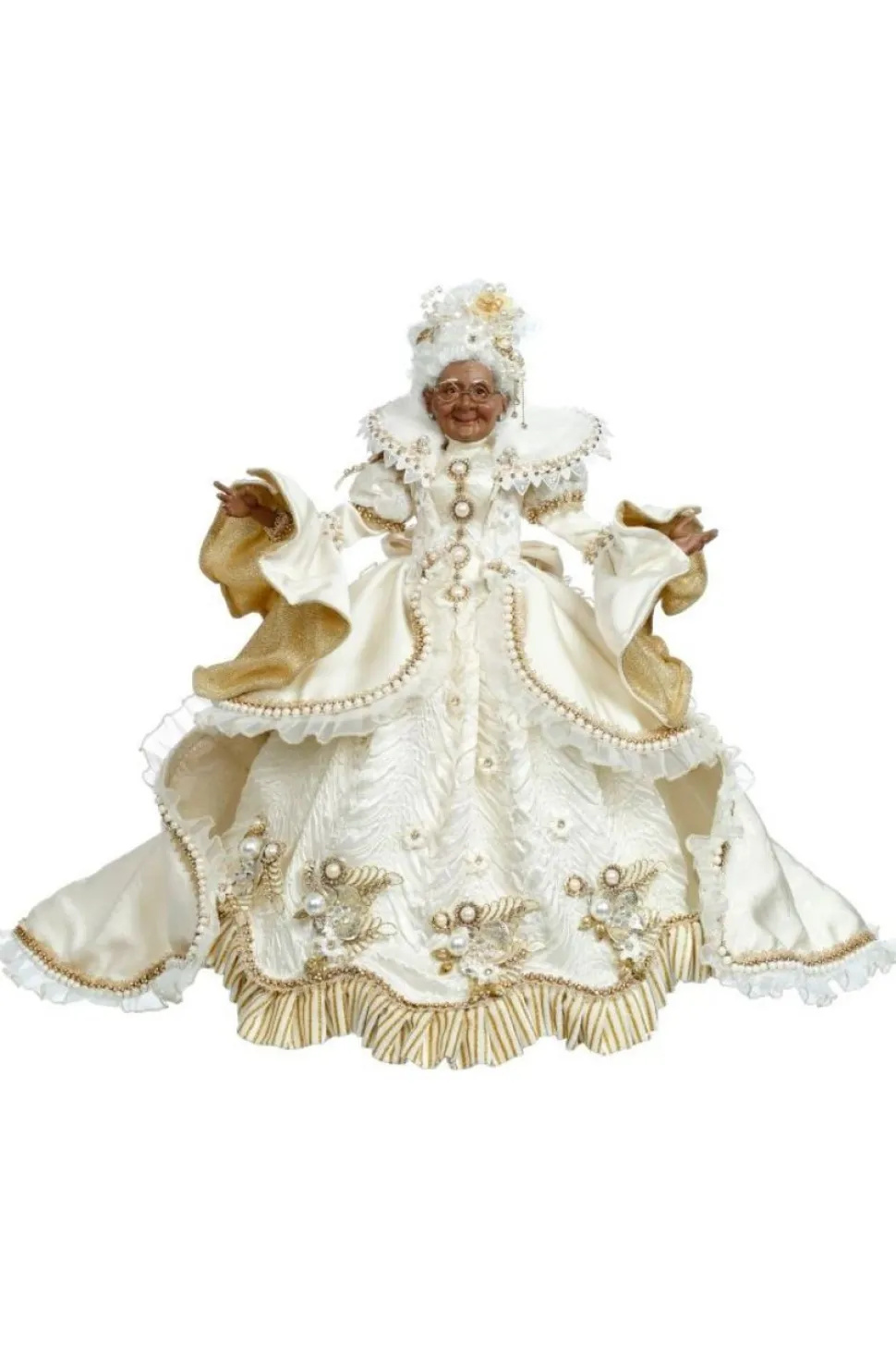 23" African American Snow and Pearls Mrs. Claus - Mark Roberts