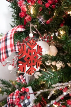 6” Antique Snowflake Ornament