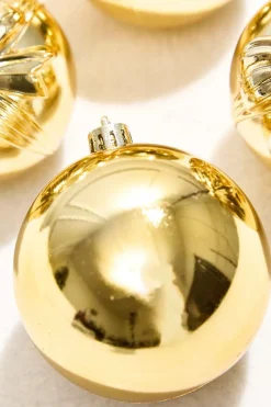 3" Assorted Tube - Shiny Gold