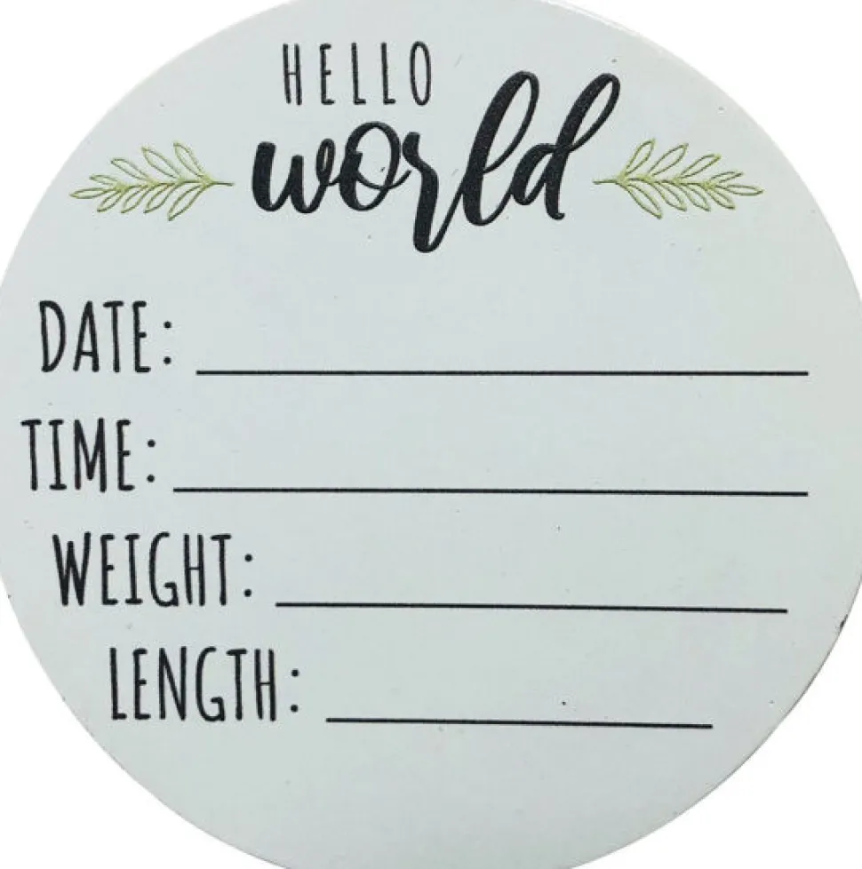 Baby’s Hello World Disk Personalizable Ornament