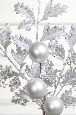 22" Ball Bead Spray - Silver