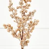 27" Beaded Iced Berry Spray - Champagne