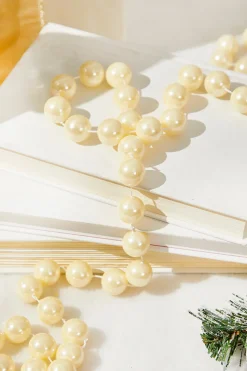 8.8' Bead Garland - Pearl
