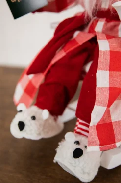 16” Bedtime Sitting Santa in Pajamas