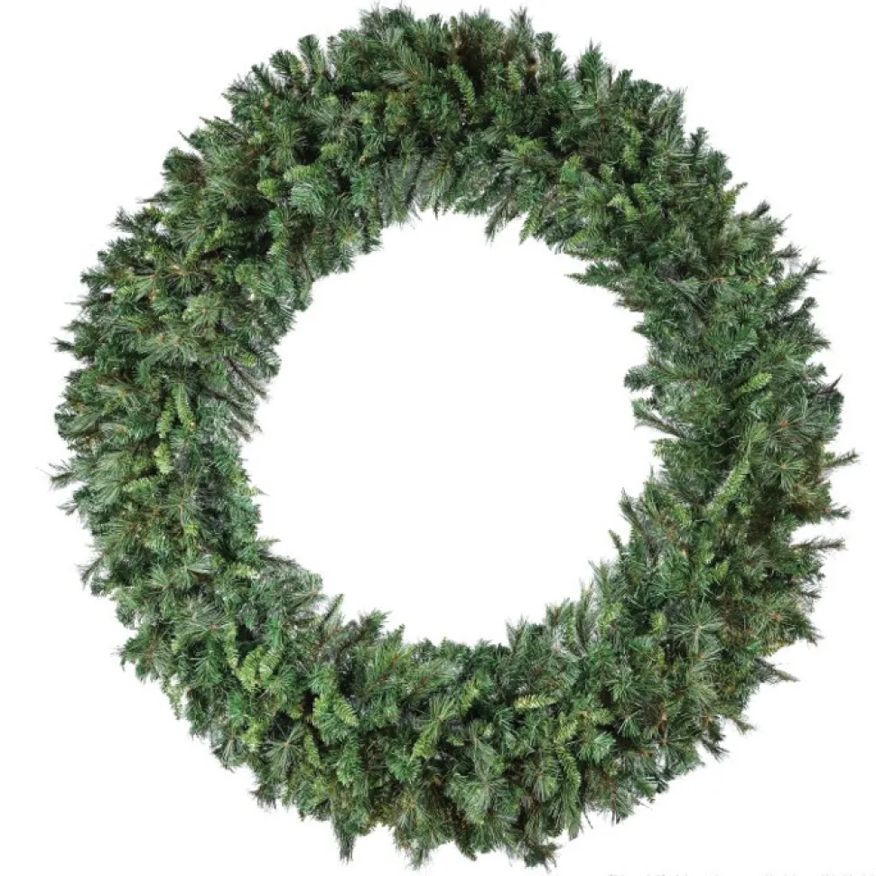 72" Belgium Unlit Wreath