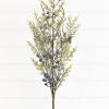 33" Blue Frosted Juniper Spray