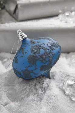 5" Blue Onion Ornament