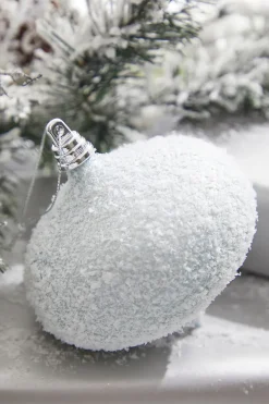 4" Blue Snow Frosted Onion