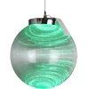 10" Borealis Ball Lighted LED - Green