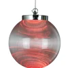 10" Borealis Ball Lighted LED - Red
