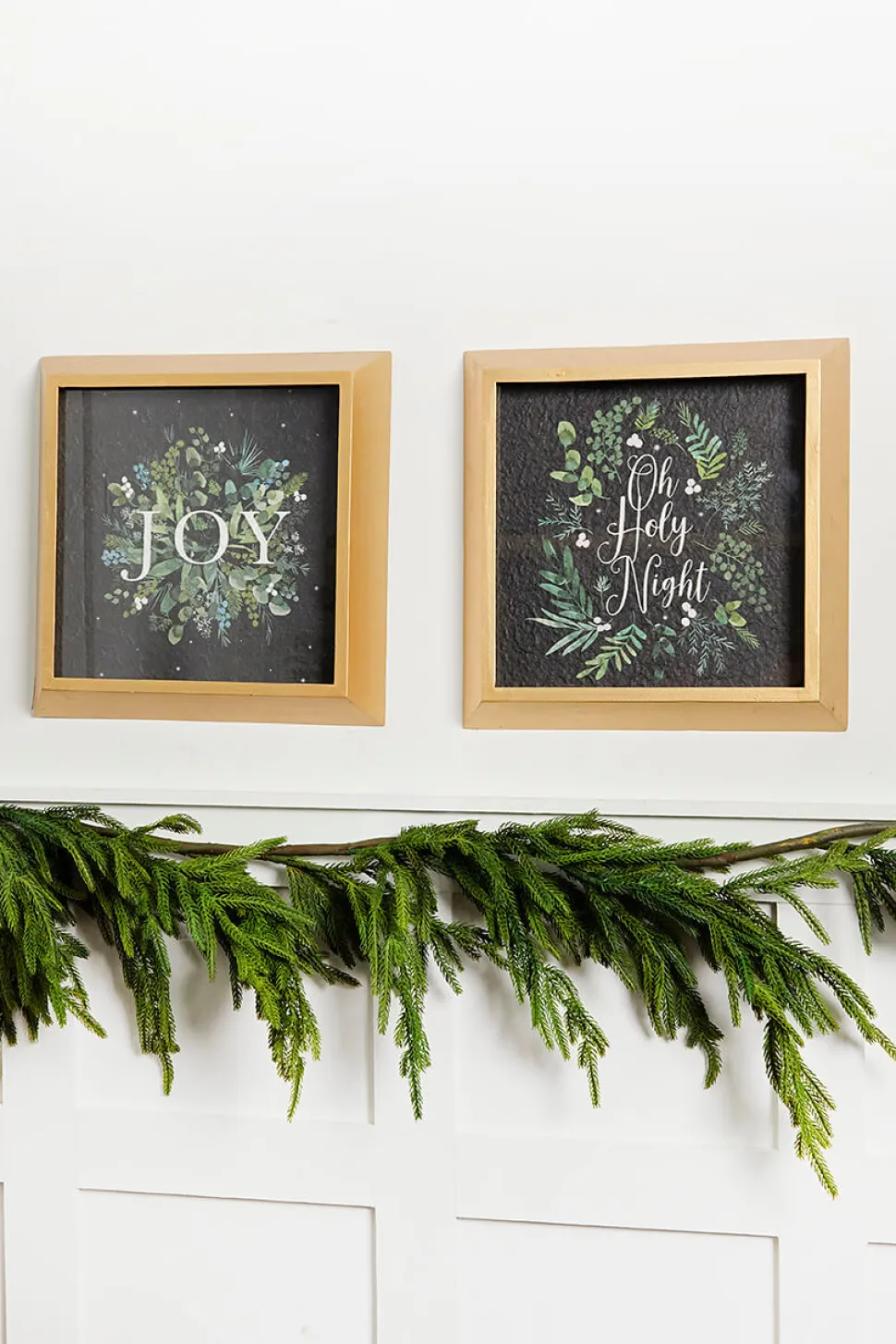 14” Botanical Wood Wall Decor