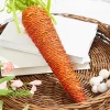 15.75" Bright Orange Carrot Ornament