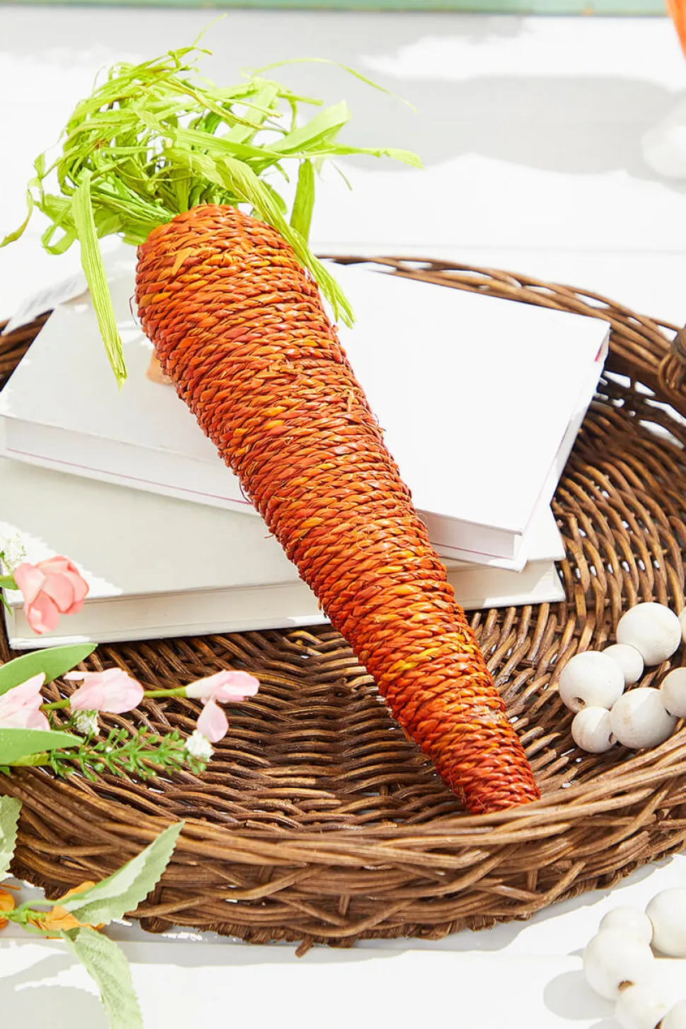 15.75" Bright Orange Carrot Ornament