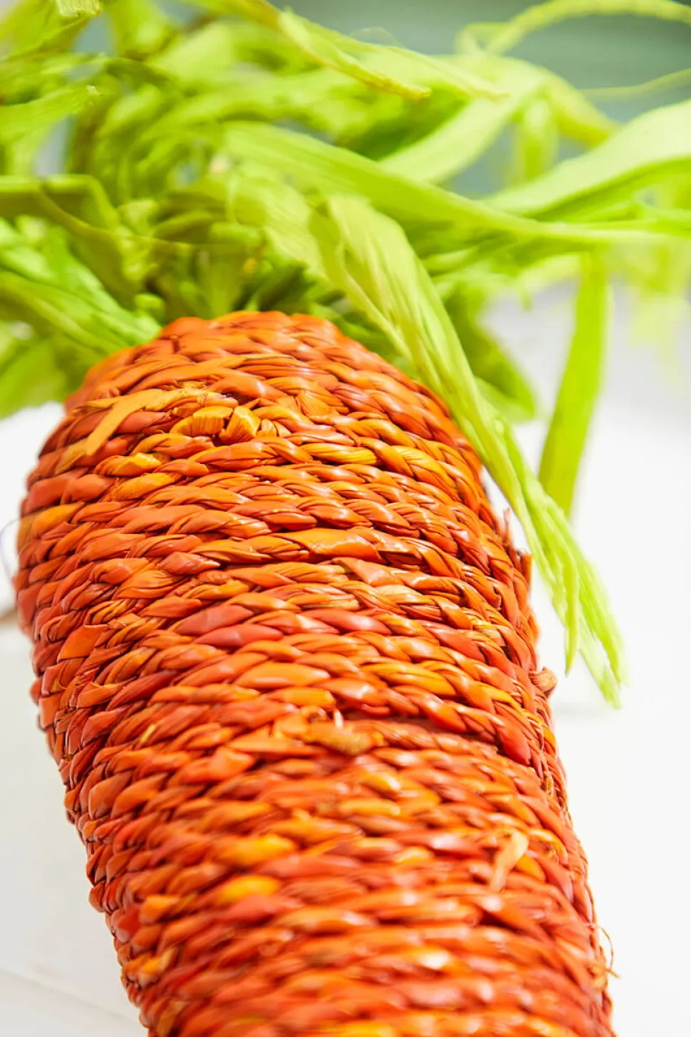 15.75" Bright Orange Carrot Ornament