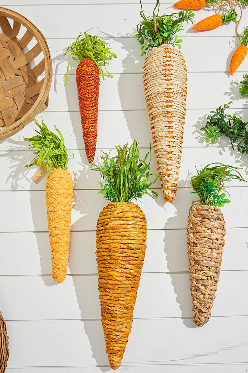 15.75" Bright Orange Carrot Ornament