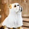 9" Bulldog Ghost Tabletop Halloween Figure