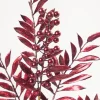 30" Burgundy Metallic Pepperberry Stem