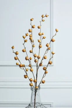 30” Butternut Pomegranate Christmas Spray (Weather Resistant)