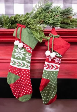 21” Cable Knit Sweater Stocking