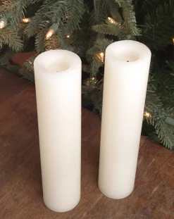 Candle Impressions Flameless Real Wax LED Candles - Set of 2