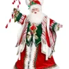 35" Candy Cane Santa - Mark Roberts