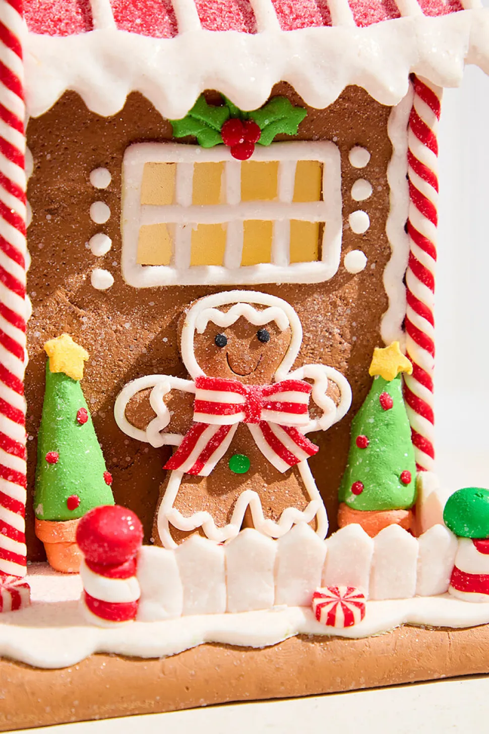 10" Candy Gingerbread House