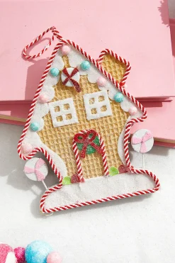 7.5" Candy House Ornament