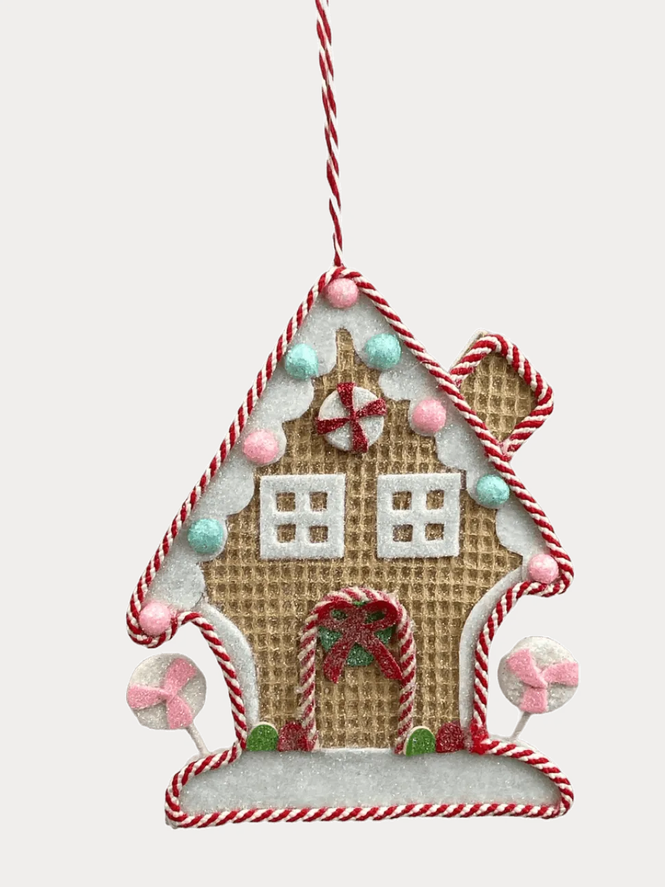 7.5" Candy House Ornament