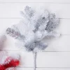 21” Caprico PVC Spray - Silver & White