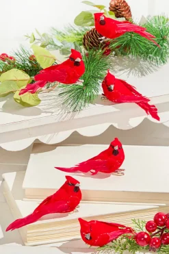 Cardinal Christmas Ornaments Mini Bundle