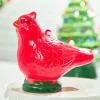 6.5" Cardinal Shatterproof Recordable Ornament