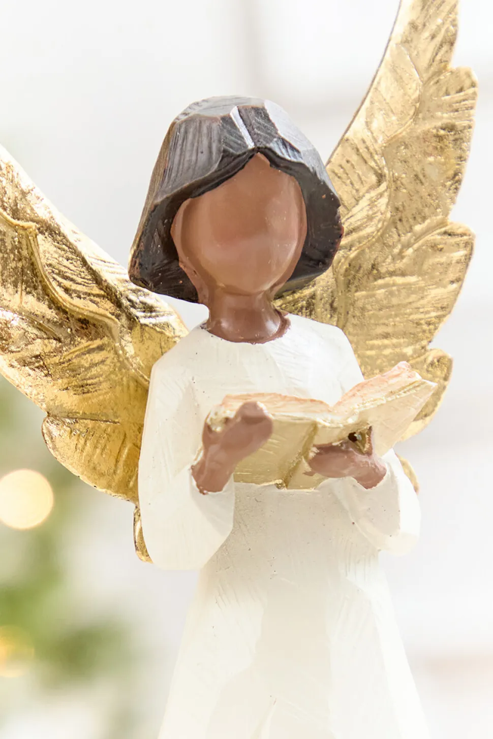 9.5" Carved Resin Angel