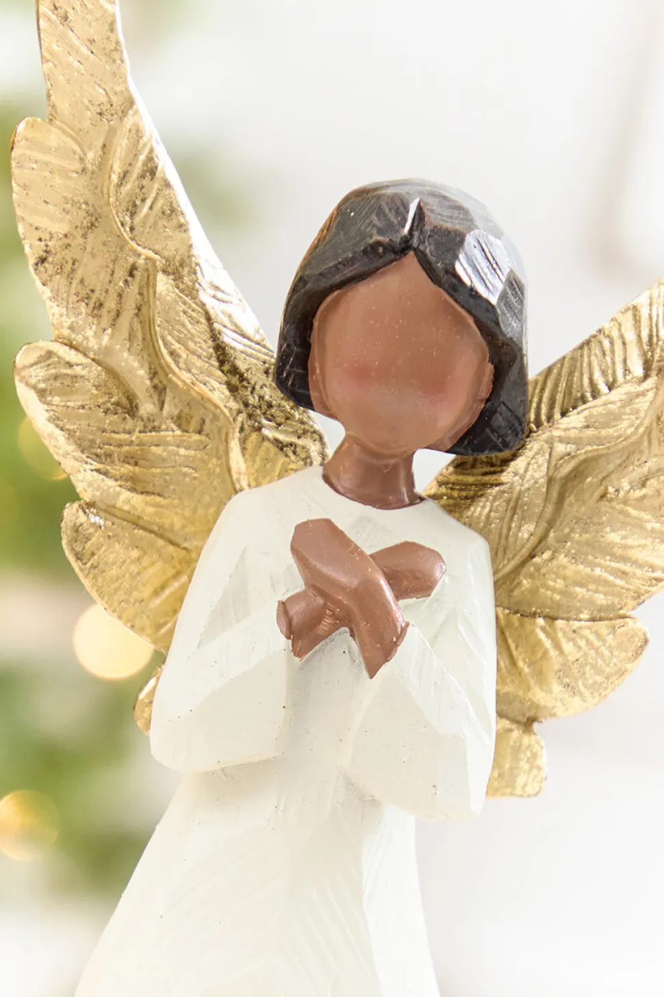 9.5" Carved Resin Angel