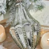 10" Catherdral Antique Mercury Glass Ornament