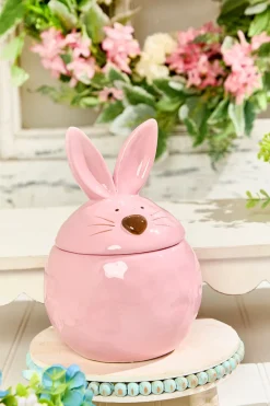 8" Ceramic Bunny Cookie Jar