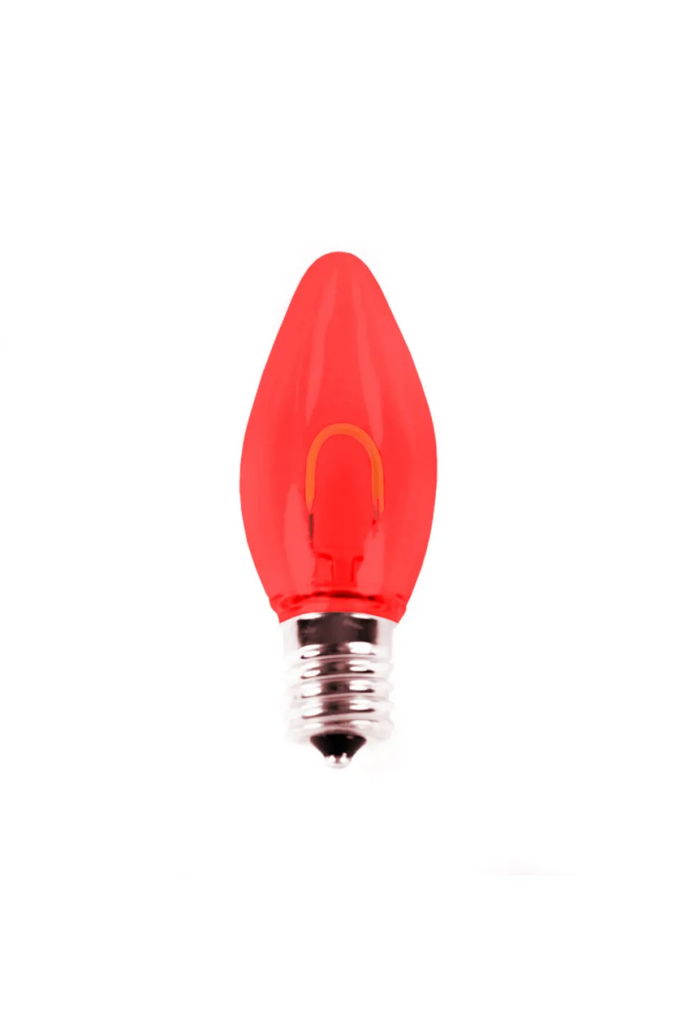 C9 Filament Bulb (25 bulbs/box) - Red