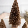 6” Champagne Bottle Brush Tree