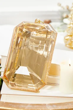8" Champagne Jewel Ornament