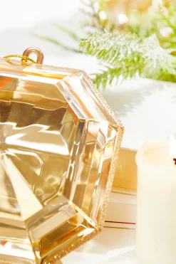 6” Champagne Jewel Ornament