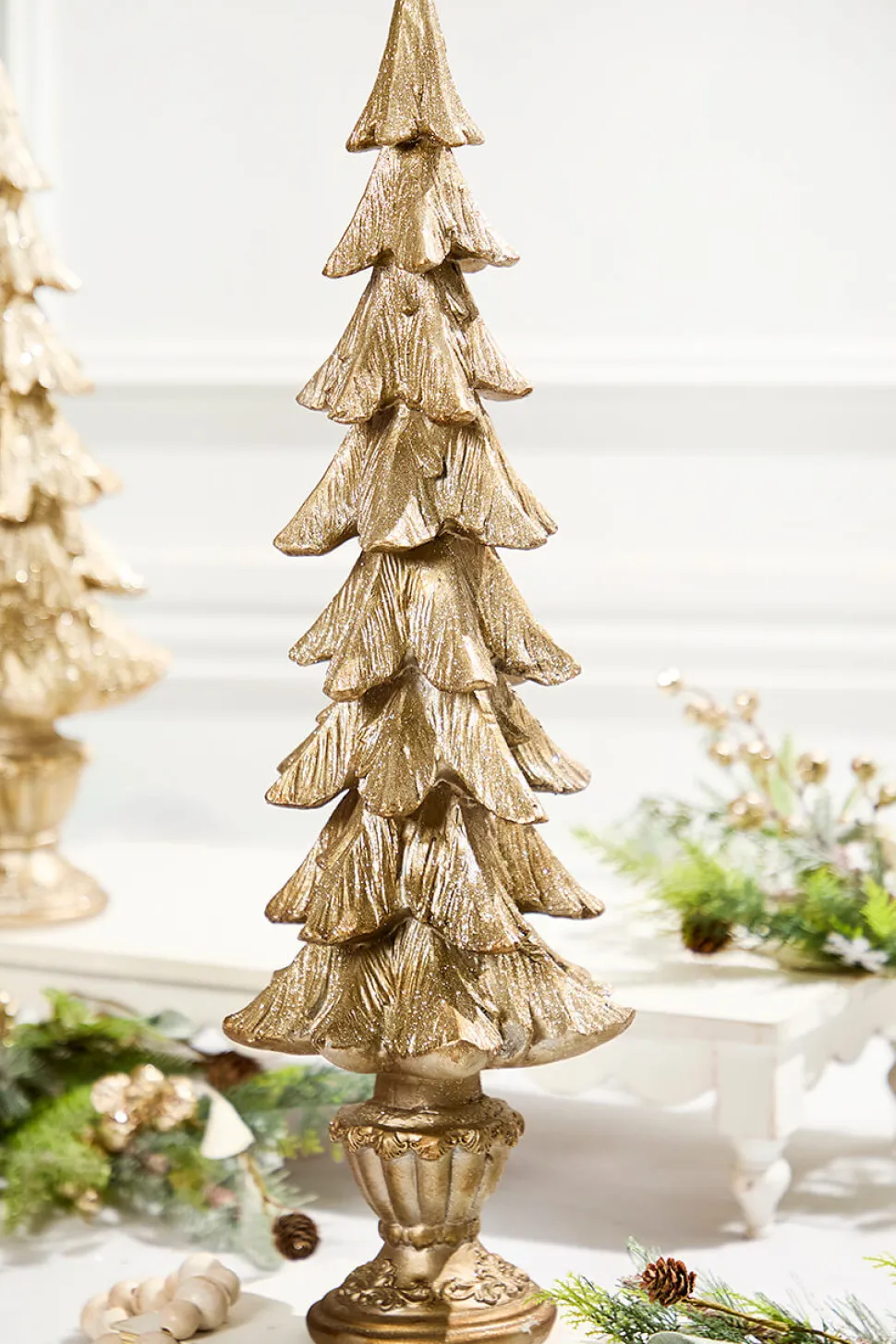 23" Champagne Resin Tree