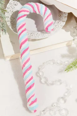 11.5" Chenille Sweets Candy Cane