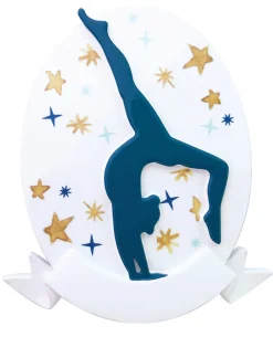 3.5" Child Gymnast Customizable Ornament