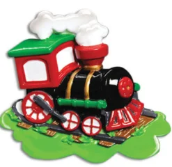 3.5" Choo Choo Train Customizable Ornament
