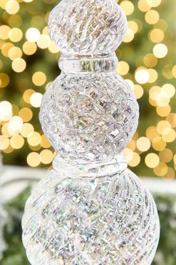 15.5" Christmas Finial Lighted Globe