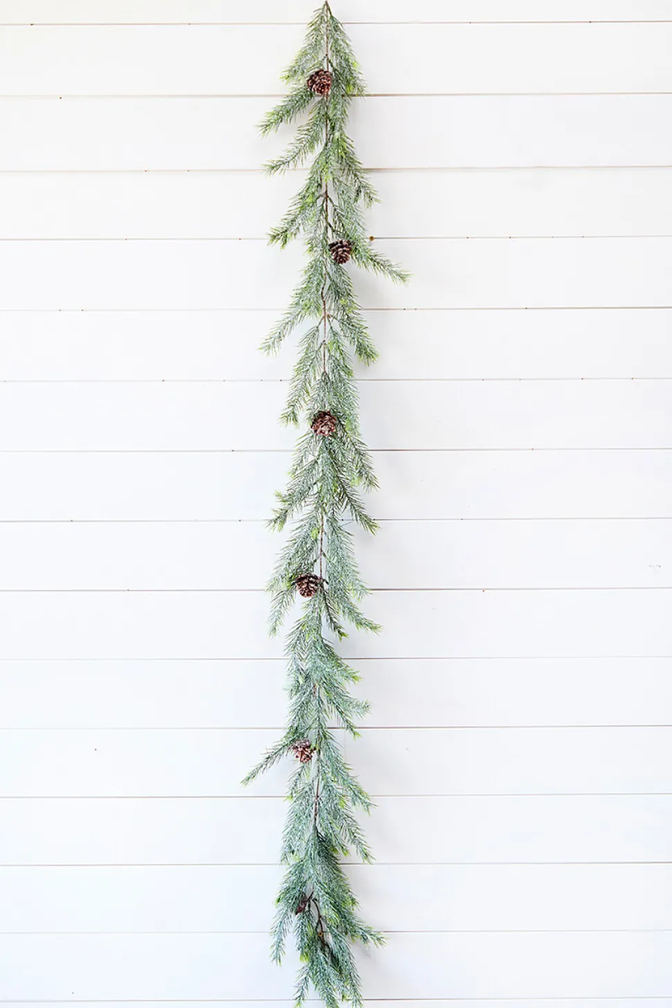 6' Christmas Frosted Arrowhead Garland