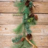 6’ Christmas Pine & Antler Garland