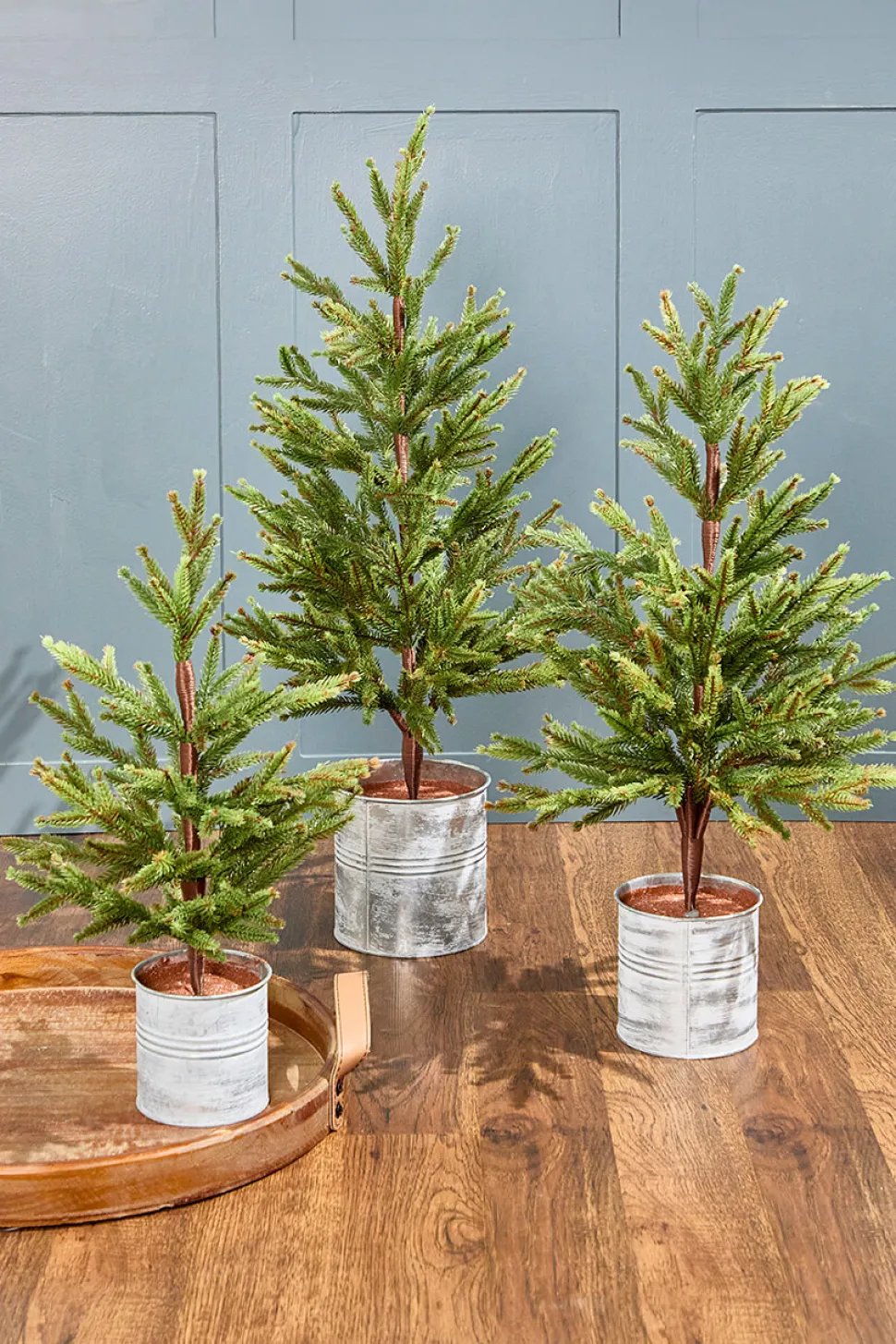 19"-29" Christmas Pine Tree - Set of 3