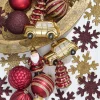 Christmas Shatterproof 25 Piece Assortment - Red, Gold