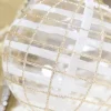 4" Clear Glass Ball Ornament
